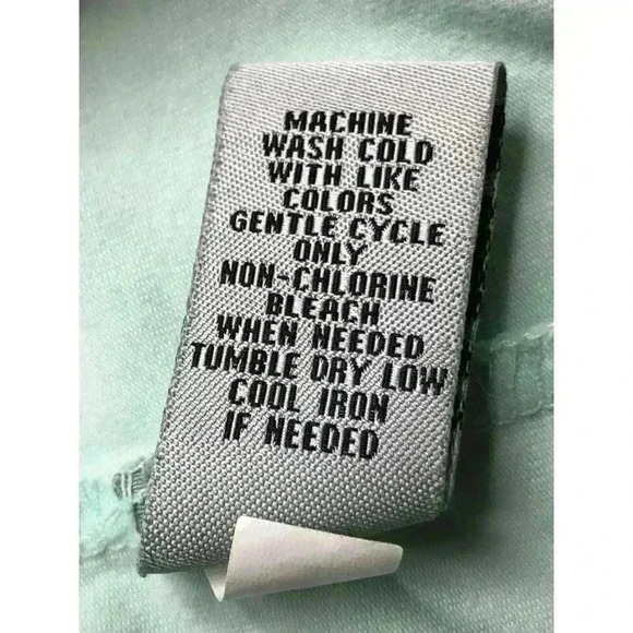 Catherines Supima Collection top 2X square neck short sleeve green flaw - Picture 6 of 9